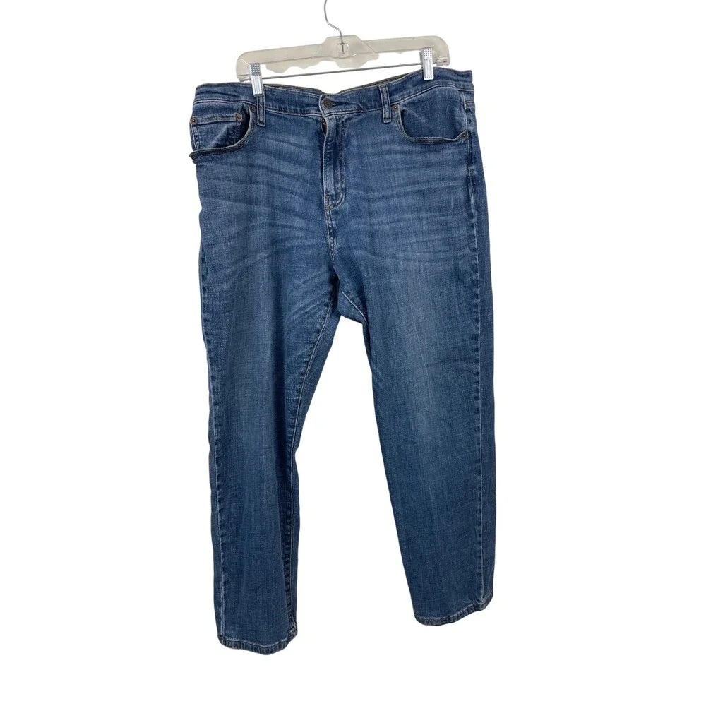Lucky Brand 221 Straight Leg Jeans Mens 40x32 Blue Medium Wash‎ Denim Pants